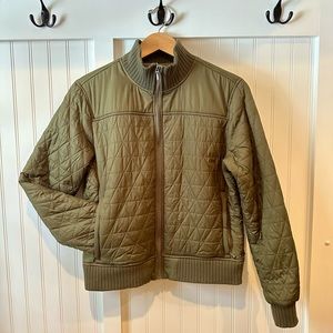 Prana Esla Quilted Bomber Jacket, size L